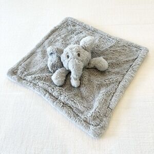 Elephant Plush Lovey Baby 14" 2019 SL Home Fashions Gray